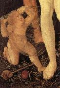 Details of The Three Stages of Life,with Death Hans Baldung Grien